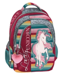Τσάντα Πλάτης Δημοτικού Unicorn 221211