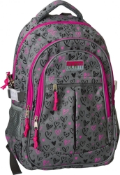 Τσάντα Πλάτης Σχολική Glam Joma Hearts 100520