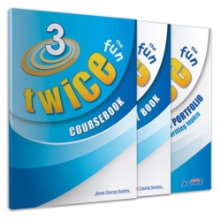 Twice The Fun 3 Πακέτο (Coursebook - Activity Book - Writer's Portofolio - ibook - Ανώμαλα Ρήματα)