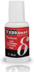Typotrust Διορθωτικό Υγρό Με Πινέλο 20ml TC6021