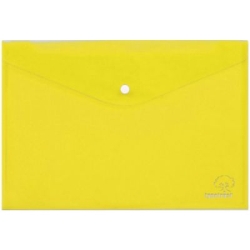 Typotrust Φάκελος Κουμπί A4 Κίτρινο FP25004-05