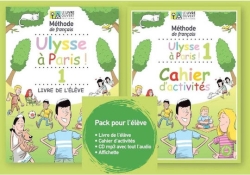 Ulysse a Paris 1 Livre de l eleve Cahier d activites CD mp3 Affichette