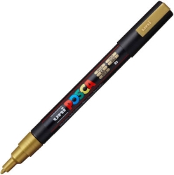 Uni Posca Μαρκαδόρος Ανεξίτηλος Χρυσό PC-3M-25