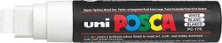 Uni Posca Μαρκαδόρος Ανεξίτηλος PC-17M-1 15mm Λευκός