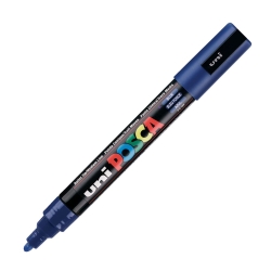 Uni Posca Μαρκαδόρος Ανεξίτηλος PC-5M 2,5mm Μπλε