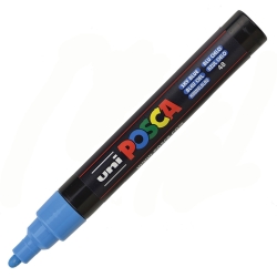 Uni Posca Μαρκαδόρος Ανεξίτηλος PC-5M 2,5mm Sky Blue