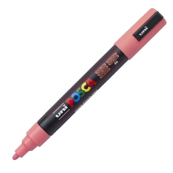 Uni Posca Μαρκαδόρος Ανεξίτηλος PC-5M 2,5mm Κοραλί