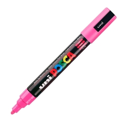 Uni Posca Μαρκαδόρος Ανεξίτηλος PC-5M 2,5mm Ροζ