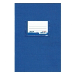 Unipap Τετράδιο Ριγέ Καρφίτσα 17x25cm 100φ Μπλε