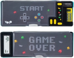 Yolo Κασετίνα Retro Με Κομπιουτεράκι Black Gaming 10135