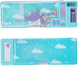 Yolo Κασετίνα Retro Με Κομπιουτεράκι Unicorn With Clouds 10138