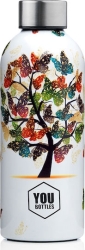 YouBottles Μπουκάλι Θερμός Ανοξείδωτο 500ml Tree Of Life YB-5011