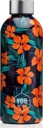 YouBottles Μπουκάλι Θερμός Ανοξείδωτο 500ml Iris Flower (YB-5019)
